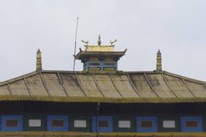 Tsuglagkhang Temple in Gangtok