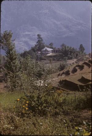 Old temple compound of Sangchen Dorje Gompa (Tib. gsang chen rdo rje dgon pa) in Pedong