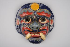 136779, ceremonial mask, Bhūta Bhairava