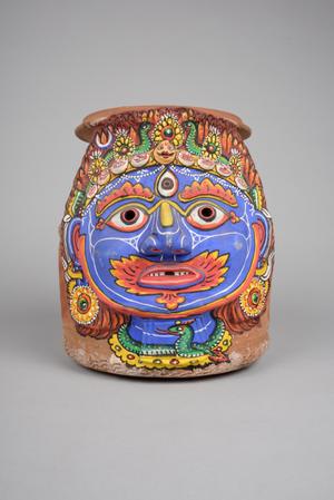 138540, ritual clay vessel, Bhairava