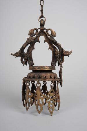 136747, brass oil lamp