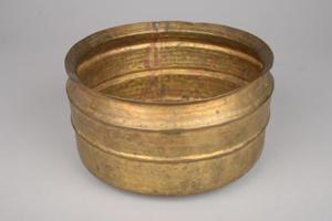 136850, brass bowl for birth ceremony