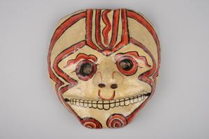136781, ceremonial mask, Kavaṃ