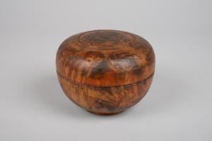 138740a-b, wooden eating bowl, Pedong