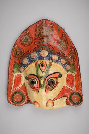136782, ceremonial mask, Ganeśa