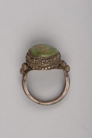 134407, silver-ring with a turquoise