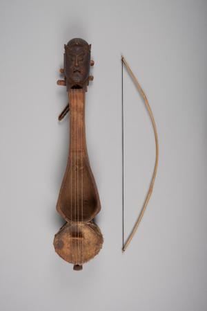 138620a-b, fiddle, sāraṅgī