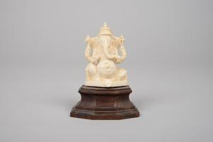 140786, ivory figure, Gaṇeśa