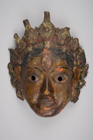 138562, ceremonial mask, Vaiṣṇavī