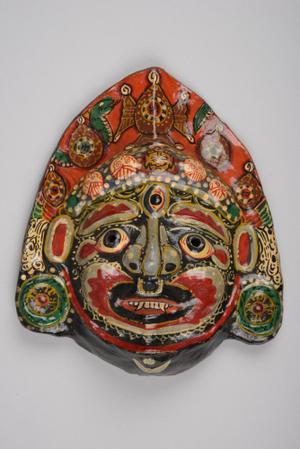 140818, ceremonial mask, Bhairava