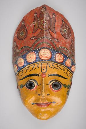 136776, ceremonial mask, Brahmāyaṇī