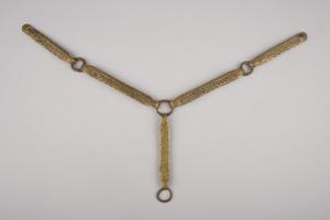 136879, brass belt of Sherpa woman