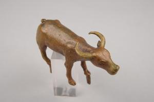 136882, brass ritual animal figure, water buffalo