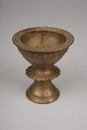 136847, brass cup for birth ceremony