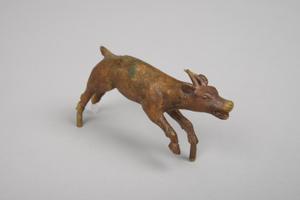 136883, brass ritual animal figure, antelope
