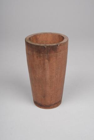 136974, wooden cup for medicines