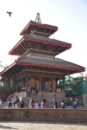 Triple-tiered Mahāviṣṇu Temple