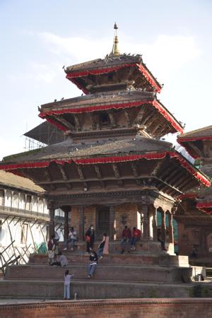 Triple-tiered Nārāyaṇa Temple