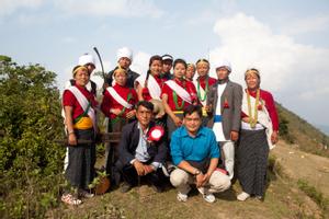 Official dance group of Rudalung village (Dumi Rai)