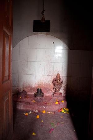Worshipping place in Pindeshwor temple
