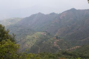 View onto Chichinga village