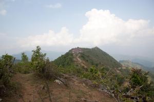 View onto Tuwachung-Jayajum hill
