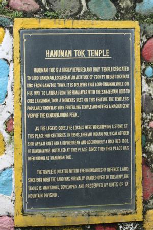 Hanuman Tok in Gangtok