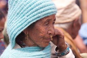Portrait of an elder female participant at Tuwachung-Jayajum festival
