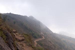 View towards Tuwachung-Jayajum ridge from the path coming from Halesi-Maratika