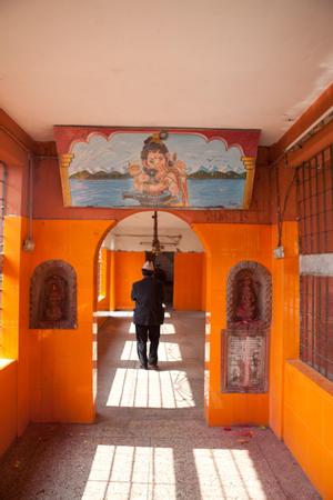 Ganesha painting in Pindeshwor temple