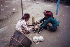 weaving preparations (warp)