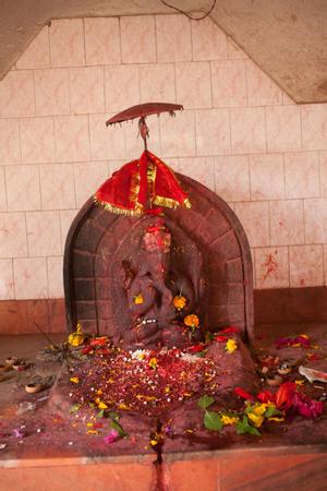 Ganesha statue in Pindeshwor temple